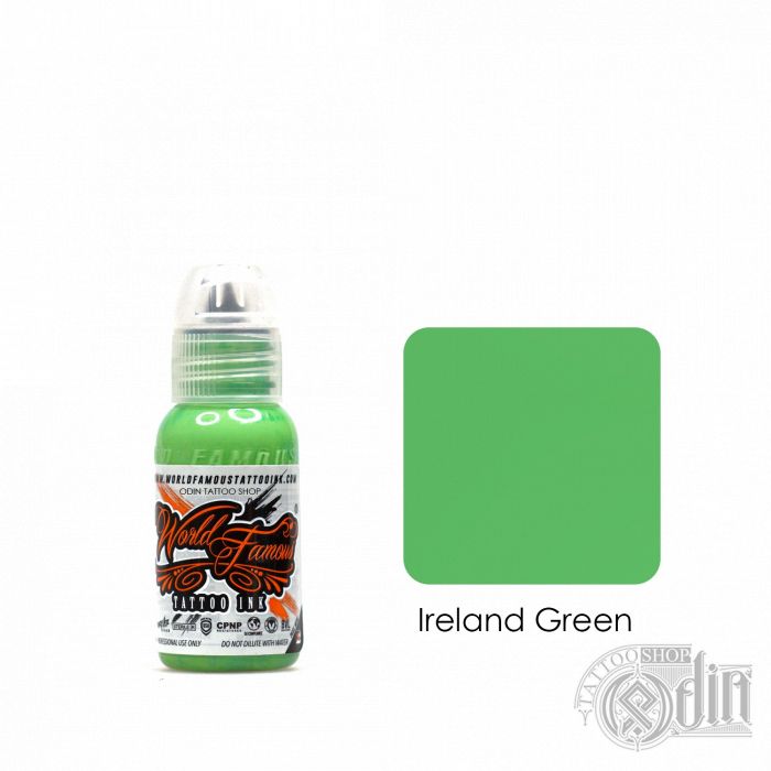 Краска для тату Распродажа Ireland Green (годен до 08/2023)